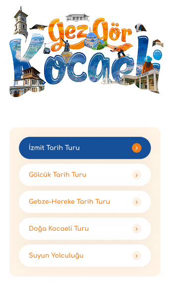 Gezgör Kocaeli - Proje Görseli Gezgör Kocaeli - Proje Görseli