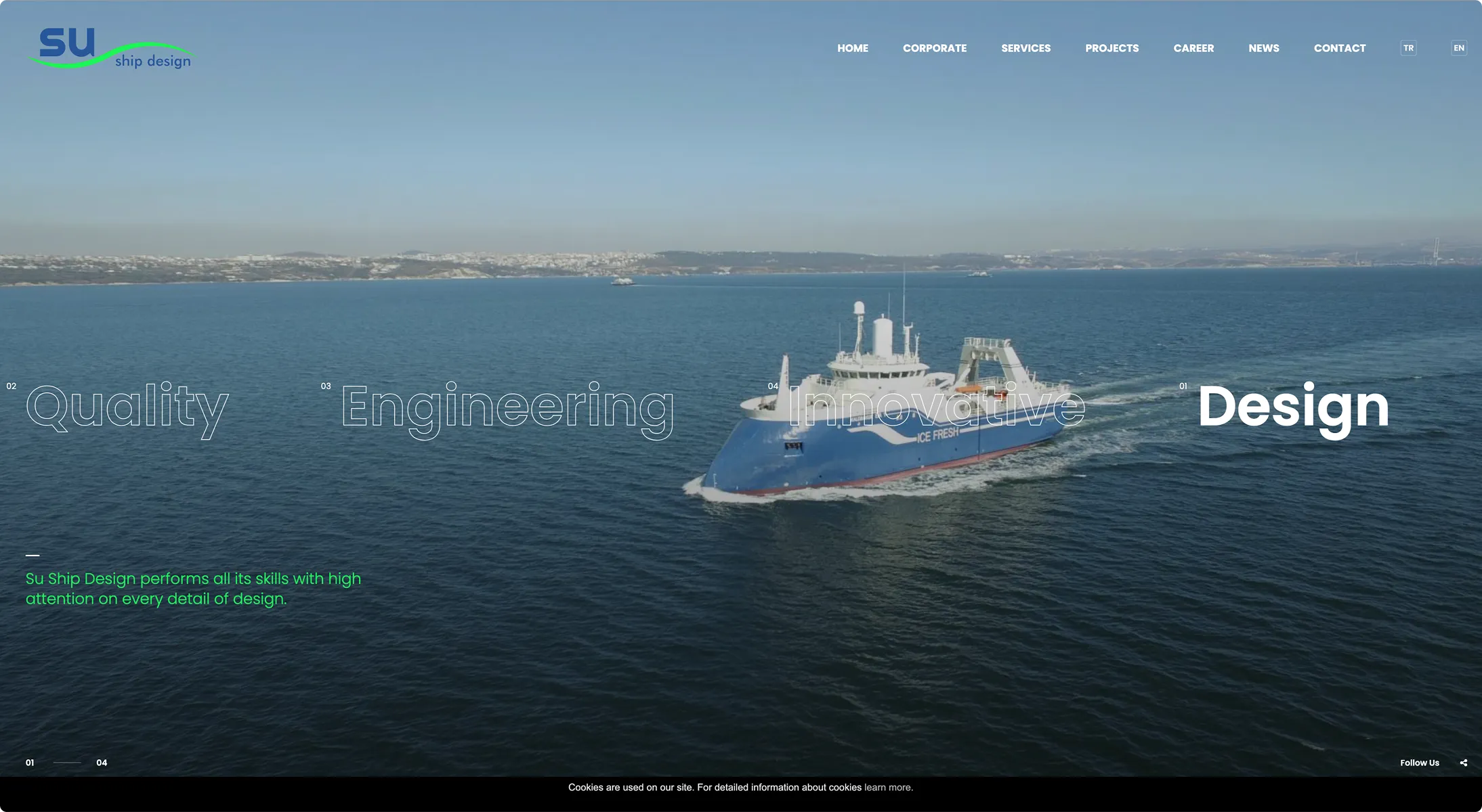 Su Ship Design Image - Proje Görseli
