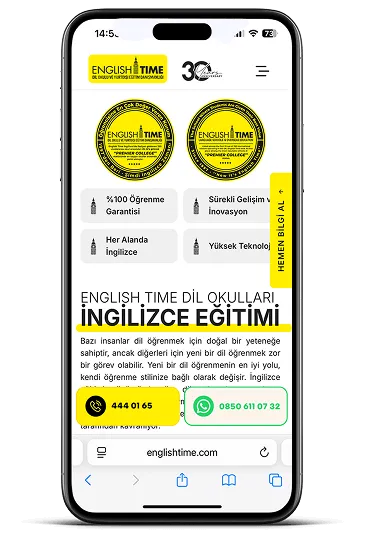 Englishtime - Proje Görseli